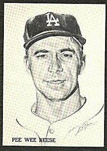 1958 Dodgers Picture Pack Reese